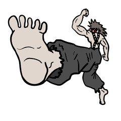 kick illustration
