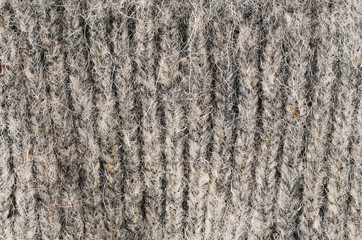 macro wool fabric