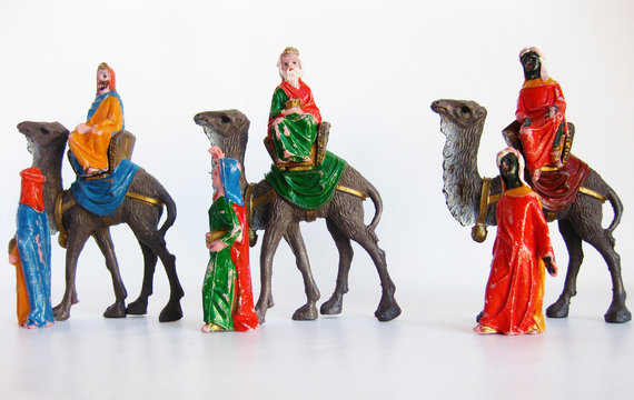 Reyes Magos del Nacimiento de Bel&eacute;n, Navidad.