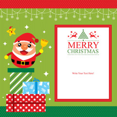 Christmas card template
