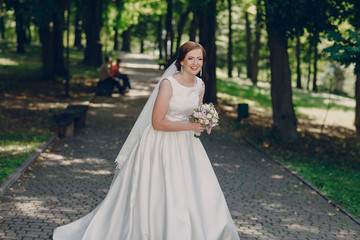 Fototapeta premium weddind sun day
