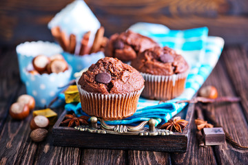 chocolate muffins