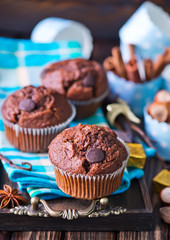 chocolate muffins