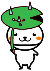 傘をさす動物シリーズ