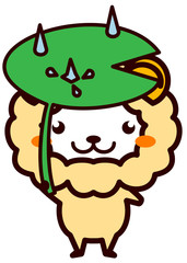 傘をさす動物シリーズ