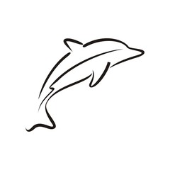 Dolphins Logo Template