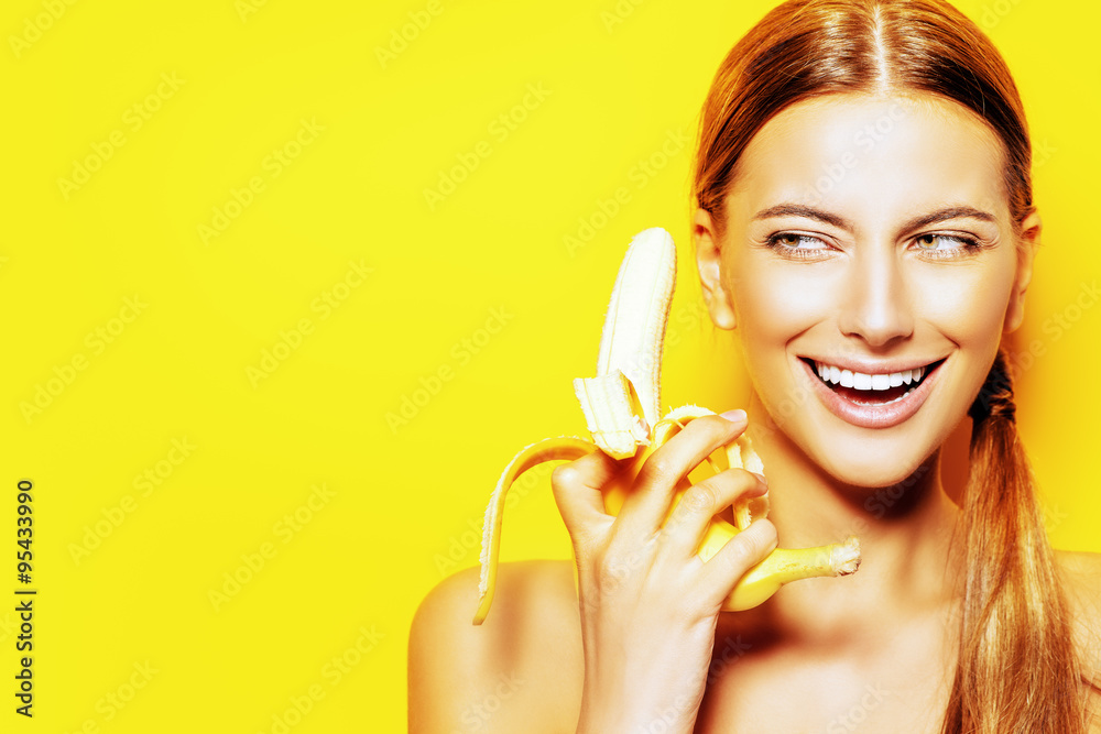 Poster happy banana