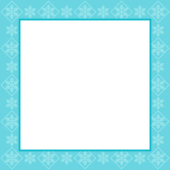 Christmas background with snowflakes