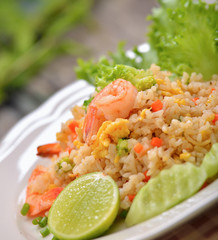 Shrimp fried rice