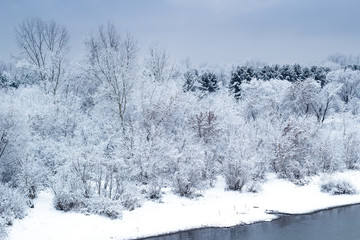 Beautiful winter landscape