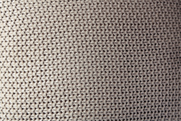 Beige pillow close-up background