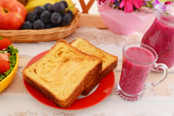 ヘルシーな朝食