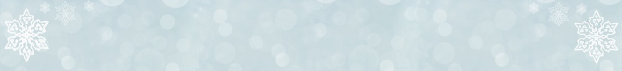 Winter Eis banner in grautönen