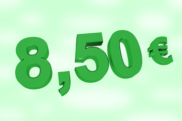 Minimum € 8.50