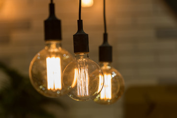 Vintage style light bulbs