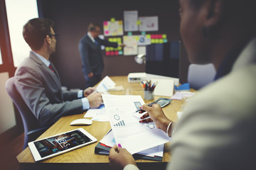 Business People Meeting Corporate Connection Teamwork Concept