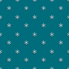 Seamless  pattern with snowflakes 