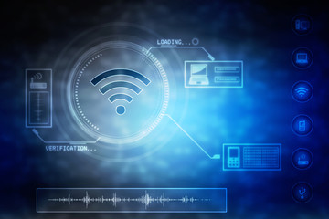 Digital Abstract technology background