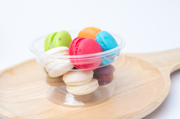 Colorful mini macaron