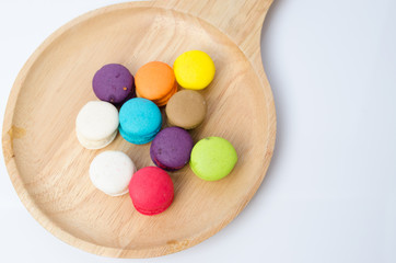 Colorful mini macaron