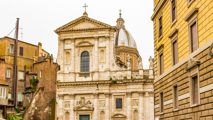 Fototapeta na wymiar Architectural details in Rome