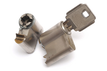 Türschloss aufgebrochen