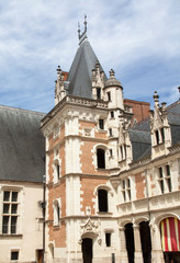 Château de Blois, aile Louis XII, chapelle Saint-Calais et galerie Charles d'Orléans, Loir et Cher, Val de Loire