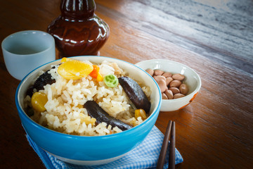 Vegetarian casserole rice
