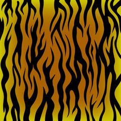 Tiger Orange Pattern