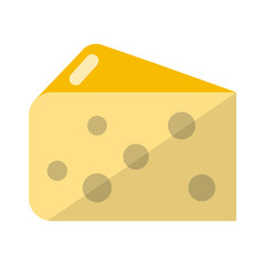 Cheese flat icon