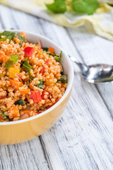 Bulgur Salad (with vegetables)