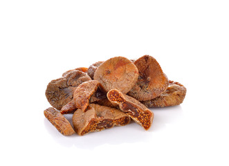 Dried Figs  on white  background