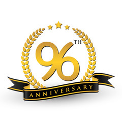 element aniversary with ribbon