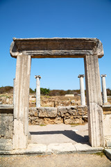  in  perge   asia turkey    and the roman temple