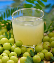 Indian gooseberries  juice