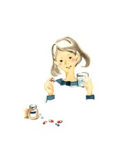 ママとサプリメント