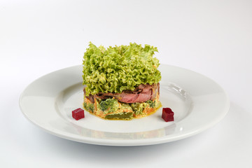 delicious food on a plate