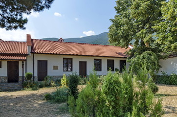 House for reside of monks in the  Batkun Monastery 