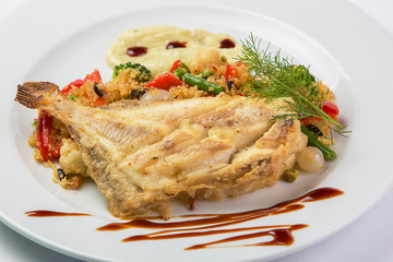 delicious food on a plate