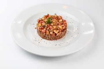 delicious food on a plate