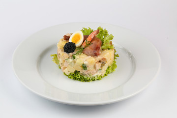 delicious food on a plate