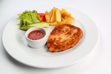 delicious food on a plate
