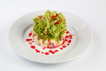 delicious food on a plate