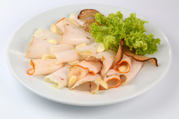 delicious food on a plate