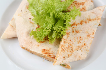 delicious food on a plate