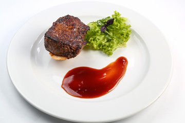 delicious food on a plate