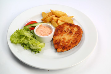 delicious food on a plate