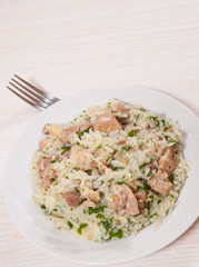 rice with meat