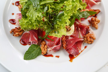 delicious food on a plate