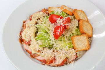 delicious food on a plate